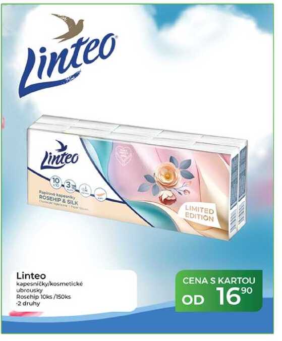 Linteo kapesničky/kosmetické ubrousky Rosehip 10ks/150ks