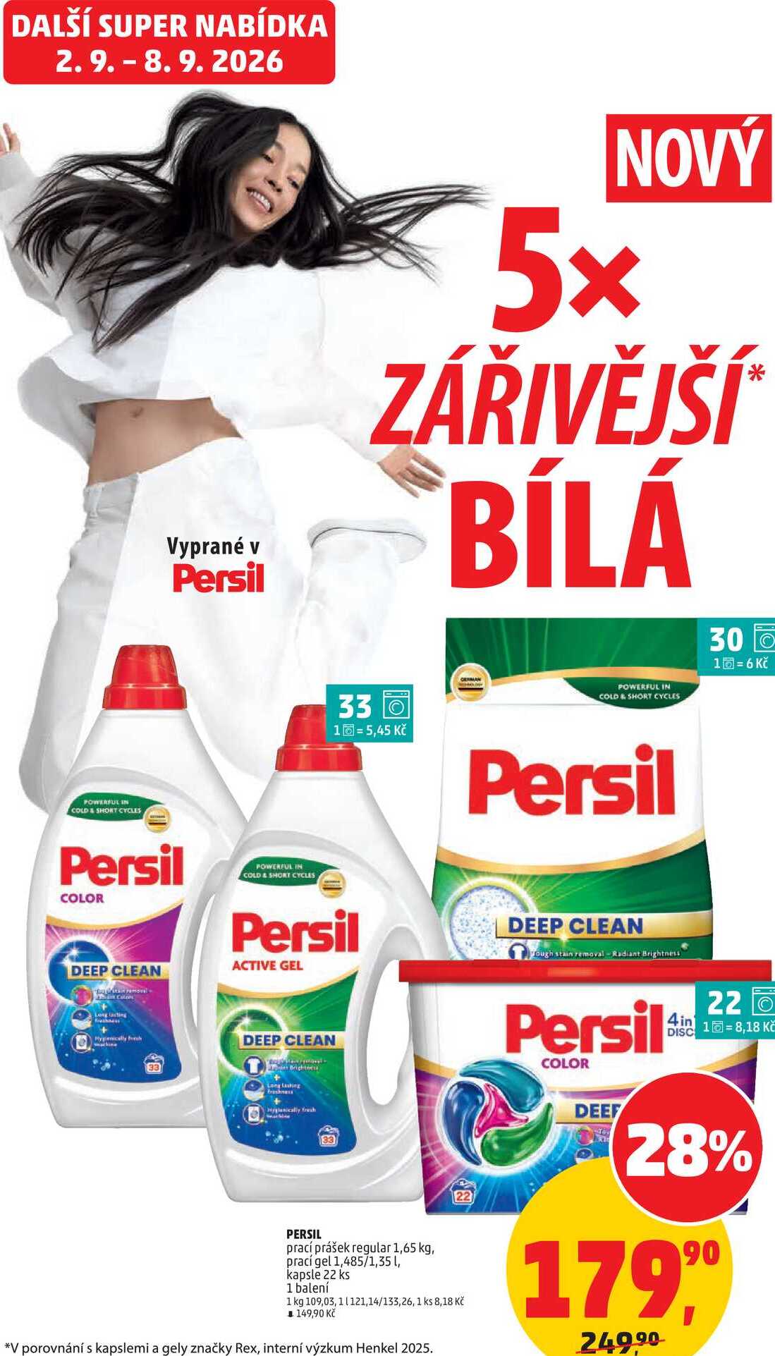 PERSIL, 1 BALENÍ