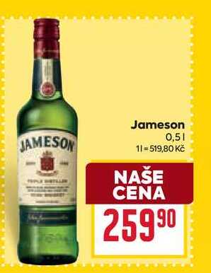 Jameson 0,5l