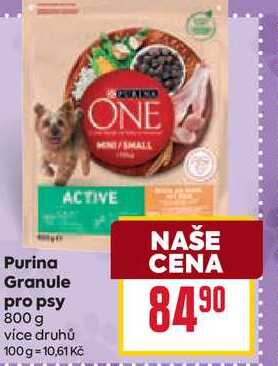 Purina Granule pro psy 800 g