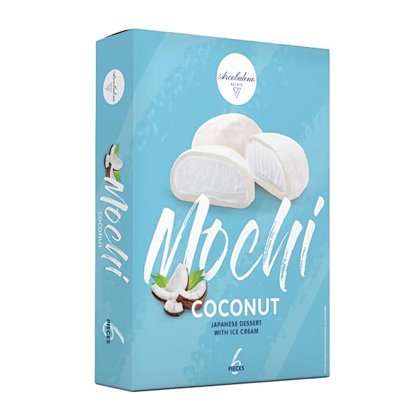Arcobaleno Mochi s kokosovou zmrzlinou 6x35g