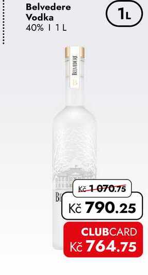 Belvedere Vodka 40% 1 L