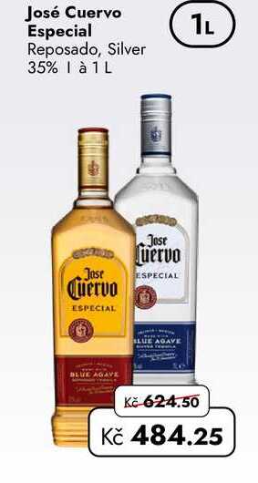 José Cuervo Especial Reposado, Silver 35% à 1L