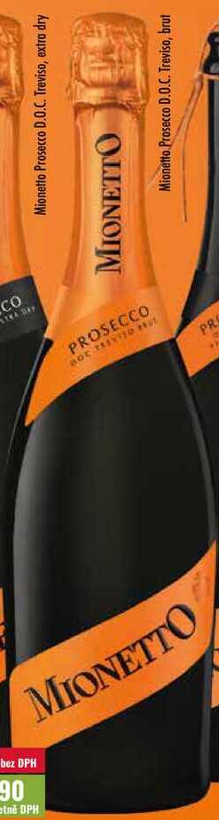 Mionetto Prosecco D.O.C. Treviso, brut 0,75l
