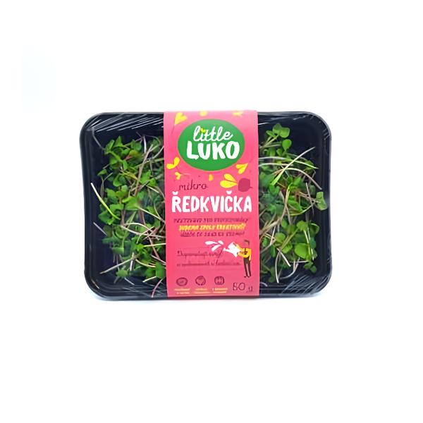 Little Luko Výhonky Ředkvička růžová čerstvé