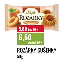 ROZÁRKY SUŠENKY 50g