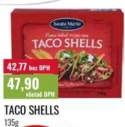 TACO SHELLS 135g  