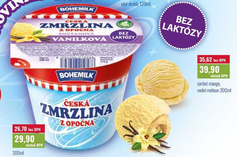 ČESKÁ ZMRZLINA Z OPOČNA 300ml