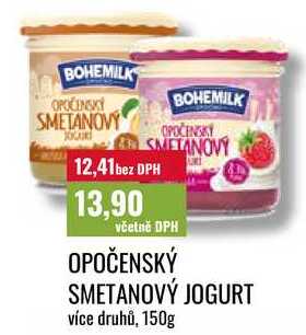 OPOČENSKÝ SMETANOVÝ JOGURT, 150g
