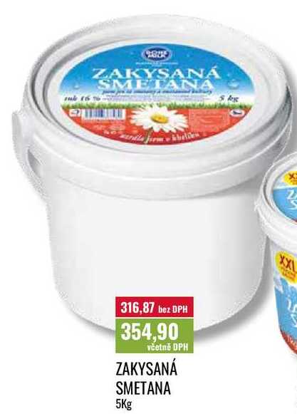 ZAKYSANÁ SMETANA 5Kg 