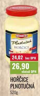 HOŘČICE PLNOTUČNÁ 520g 