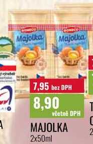 MAJOLKA 2x50ml
