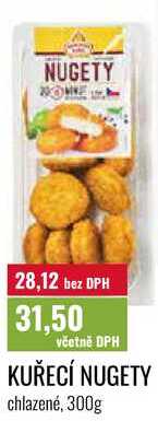 KUŘECÍ NUGETY chlazené, 300g