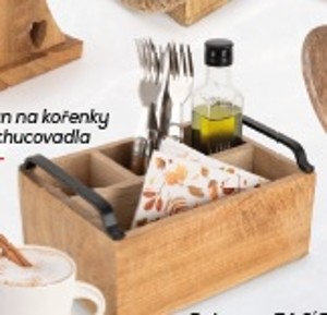 Stojan na kořenky a dochucovadla