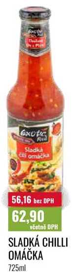 SLADKÁ CHILLI OMÁČKA 725ml 