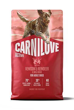 Carnilove Dog Active Dry Venis&rein&wild Adult ab 4kg