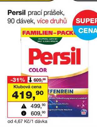 Persil prací prášek, 90 dávek