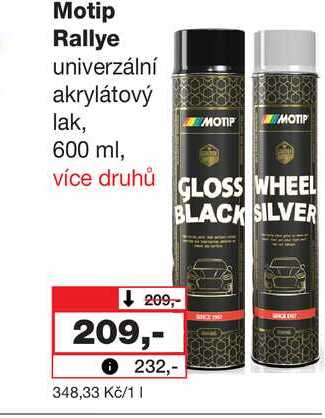 Motip Rallye univerzální akrylátový lak, 600 ml