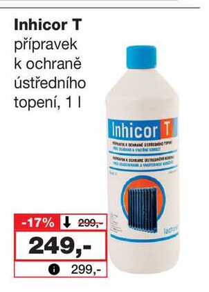 Inhicor T přípravek k ochraně ústředního topení, 1l