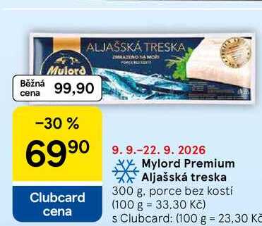 Mylord Premium Aljašská treska, 300 g