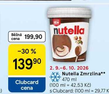 Nutella Zmrzlina, 470 ml