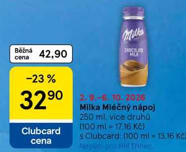 Milka Mléčný nápoj, 250 ml