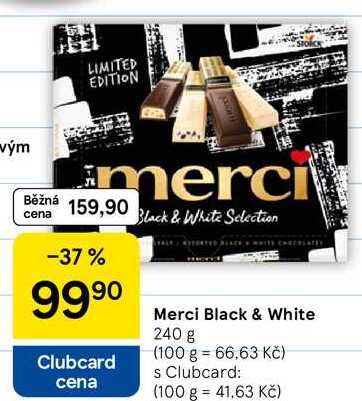 Merci Black & White, 240 g  