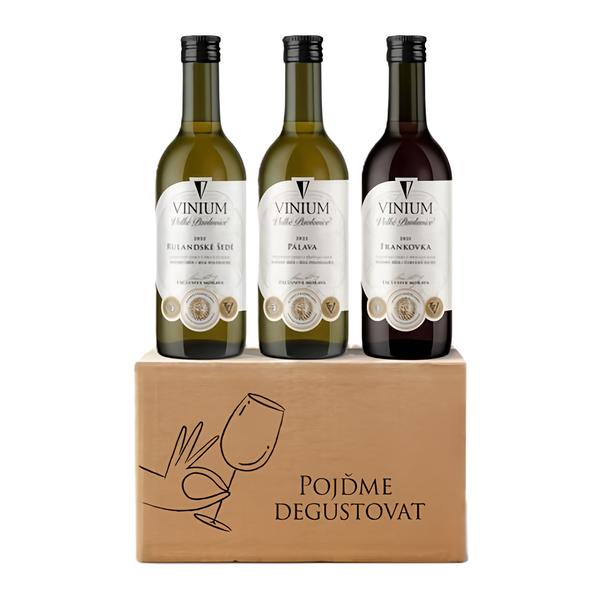 Vinium MIX degustační box 6 x 187ml