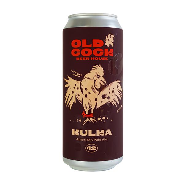 Old Cock Kulka APA, plech