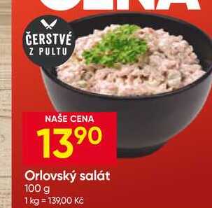 Orlovský salát 100 g