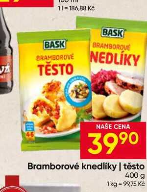 BASK Bramborové knedlíky těsto 400 g
