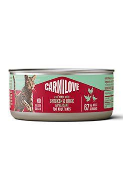 Carnilove Cat Can Paté Chicken,duck&pheasant 100g