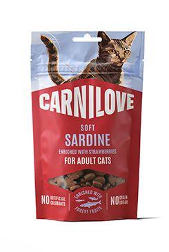 Carnilove Cat Soft Snack Sardine Strawberry 50g