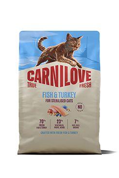 Carnilove Cat True Fresh Dry Fish&turkey sterilised adult ab 2kg