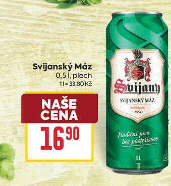 Svijanský Máz 0,51, plech