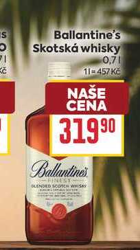 Ballantine's Skotská whisky 0,7l