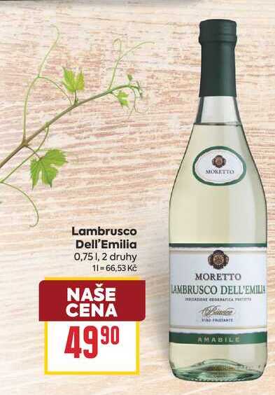 Lambrusco Dell'Emilia 0,75l