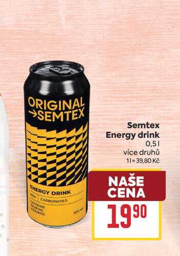Semtex Energy drink 0,5l