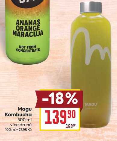 Magu Kombucha 500 ml