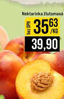 Nektarinka žlutomasá 1kg