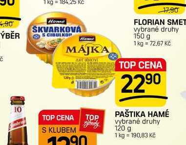 PAŠTIKA HAMÉ vybrané druhy 120 g