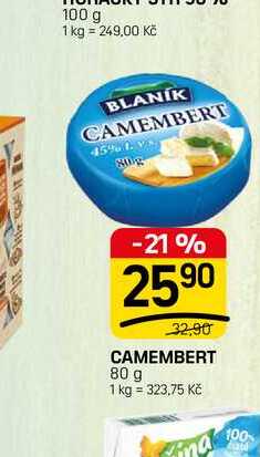 CAMEMBERT 80 g 