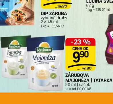 ZÁRUBOVA MAJONÉZA | TATARKA 90 ml | sáček