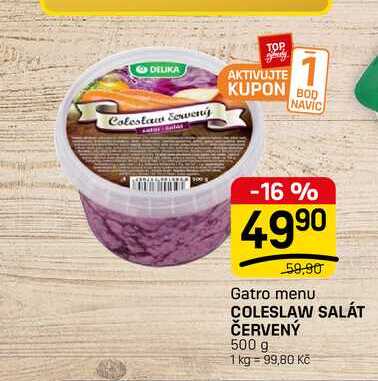 COLESLAW SALÁT ČERVENÝ 500 g