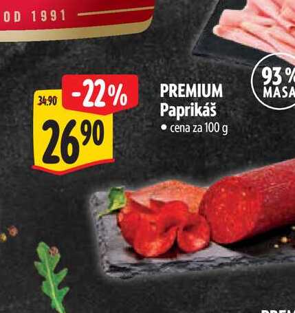   PREMIUM Paprikáš  