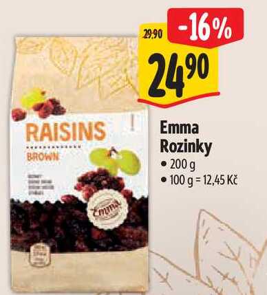 Emma Rozinky 200 g
