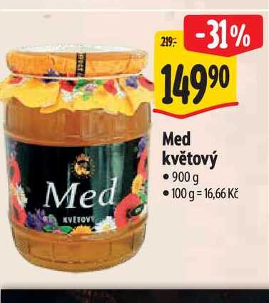 Med květový 900 g