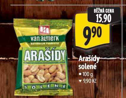 Arašídy solené 100 g