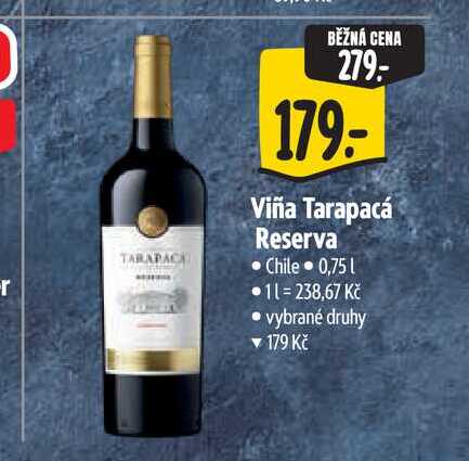 Viña Tarapacá Reserva 0,75 l