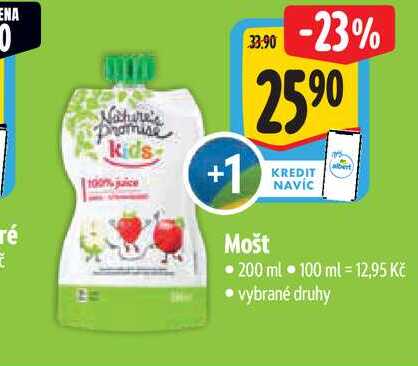 Mošt 200 ml